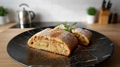 Nejlepší piškotový jablečný závin: tradiční recept, který vždy potěší